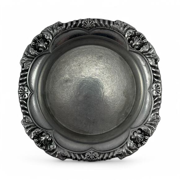 Vintage Wilton Armetale Pewter-Style Ashtray - Columbia, PA - Picture 3 of 9